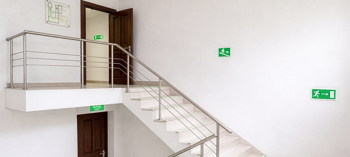 ЛКМ для путей эвакуации