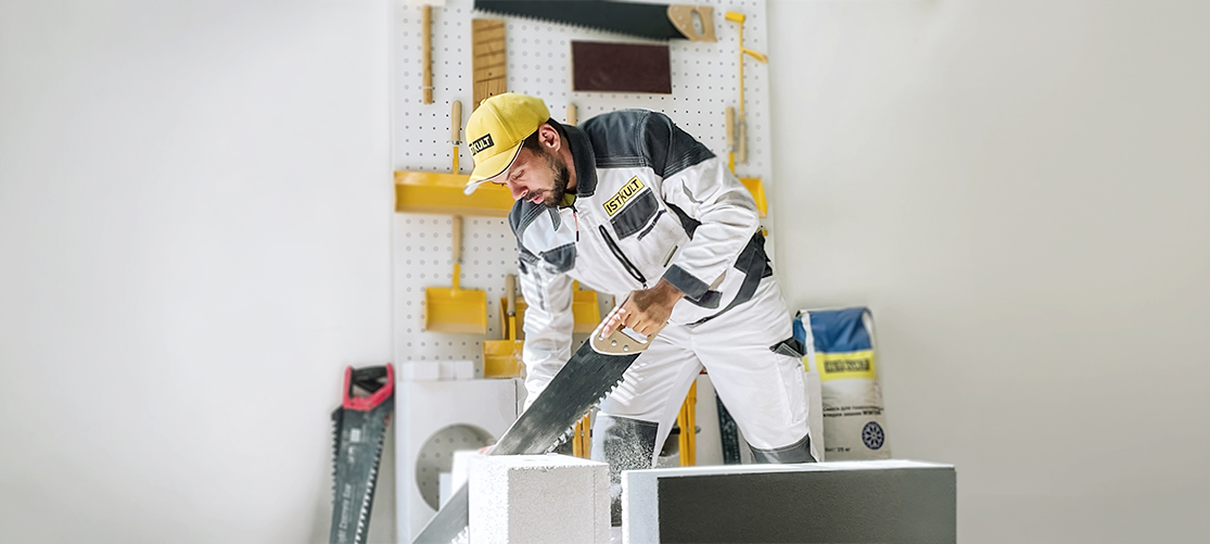 Обучение работе с газобетоном